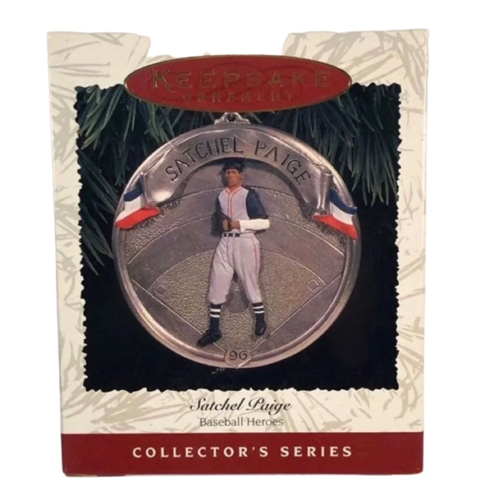 NEW Hallmark Baseball Heroes Satchel Paige